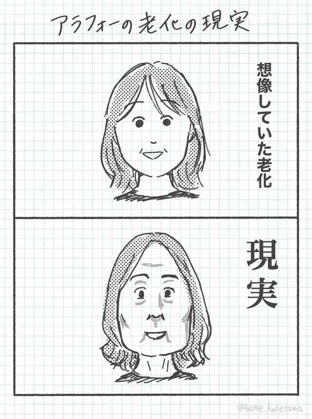 アラフォーの老化の理想と現実→土台から崩れてくるの怖過ぎる…