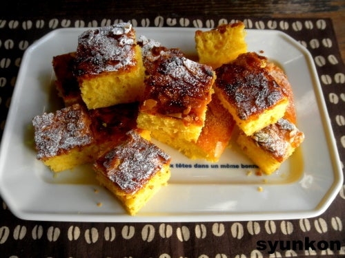 【簡単！！おやつ】フライパンで＊焼くまで５分！カラメル卵ケーキ | 山本ゆりオフィシャルブログ「含み笑いのカフェごはん『syunkon』」Powered by Ameba