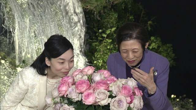 彬子さまと久子さま、「関東東海花の展覧会」を鑑賞（日テレNEWS NNN） - Yahoo!ニュース