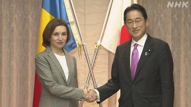 岸田首相 モルドバに食料など29億円規模の追加支援を表明 | NHK | ウクライナ情勢