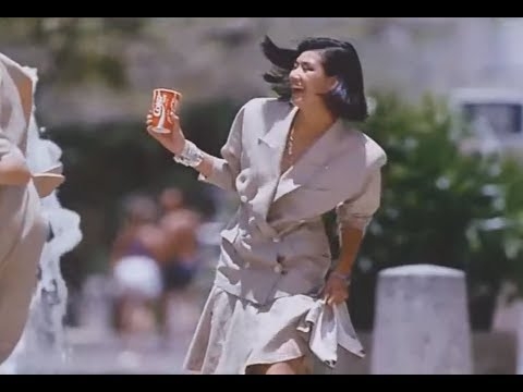 さすがコカコーラのCM！お姉様達が素敵すぎる。バブル時代に憧れた女性達が出て来ますよ(^_^)v - YouTube
