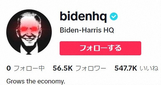 バイデン氏陣営がTikTokアカウント開設　公用デバイスでは禁止（毎日新聞） - Yahoo!ニュース