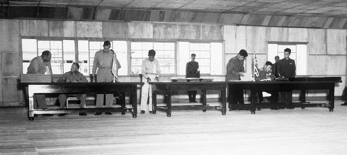 朝鮮戦争休戦協定 - Wikipedia