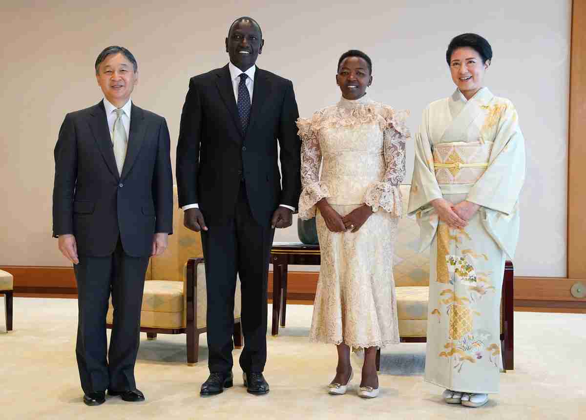 両陛下、ケニア大統領夫妻と会見　愛子さま、宮中昼食会に初出席　皇居（時事通信） - Yahoo!ニュース