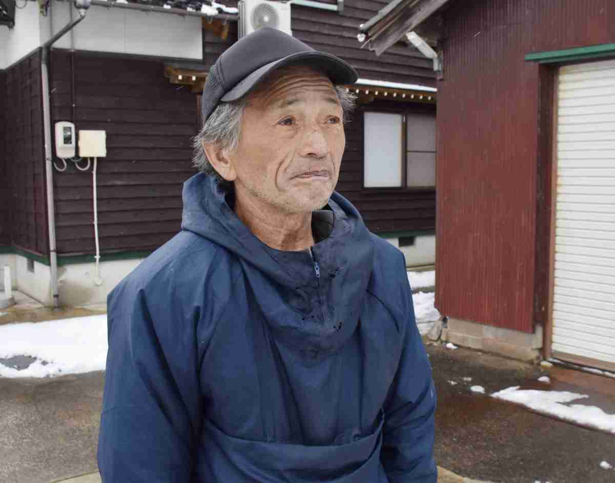 地滑りで跡形もなく…　自宅のまれた男性「涙も出ない」　能登半島地震・石川県輪島市（時事通信） - Yahoo!ニュース