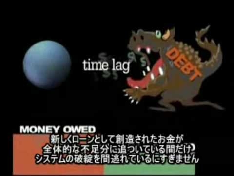 お金ができる仕組み。銀行の詐欺システム(3/5) Money As Debt - YouTube