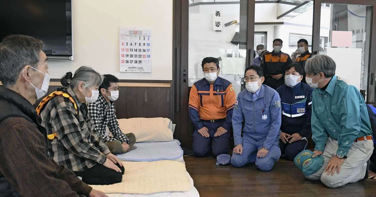 岸田首相の能登半島再訪に被災者冷ややか　「パフォーマンスはいらない」 - 産経ニュース