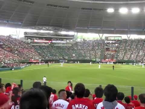 ２０１２年６月１７日 広島 山本浩二応援歌 - YouTube