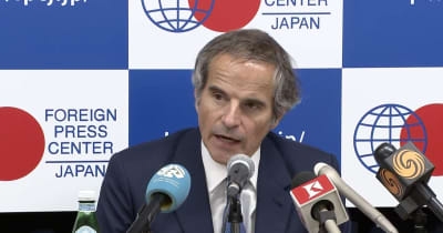 IAEA事務局長　福島第一原発の処理水放出「理解は進んでいる」 ｜ FNNプライムオンライン