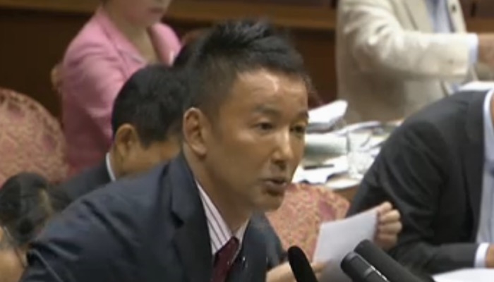     山本太郎氏が安全保障関連法案の廃案を主張 - ログミーBiz