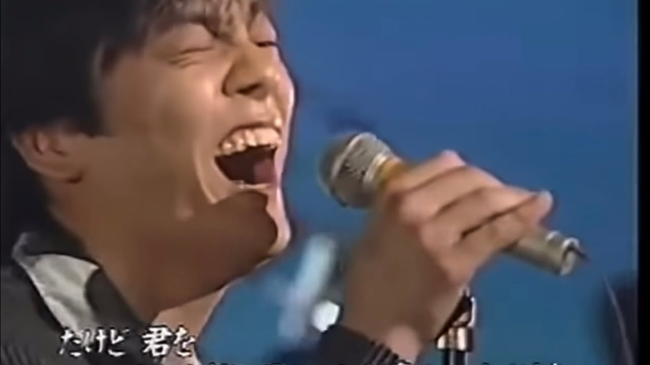 尾崎豊 太陽の破片 夜のヒットスタジオ - YouTube