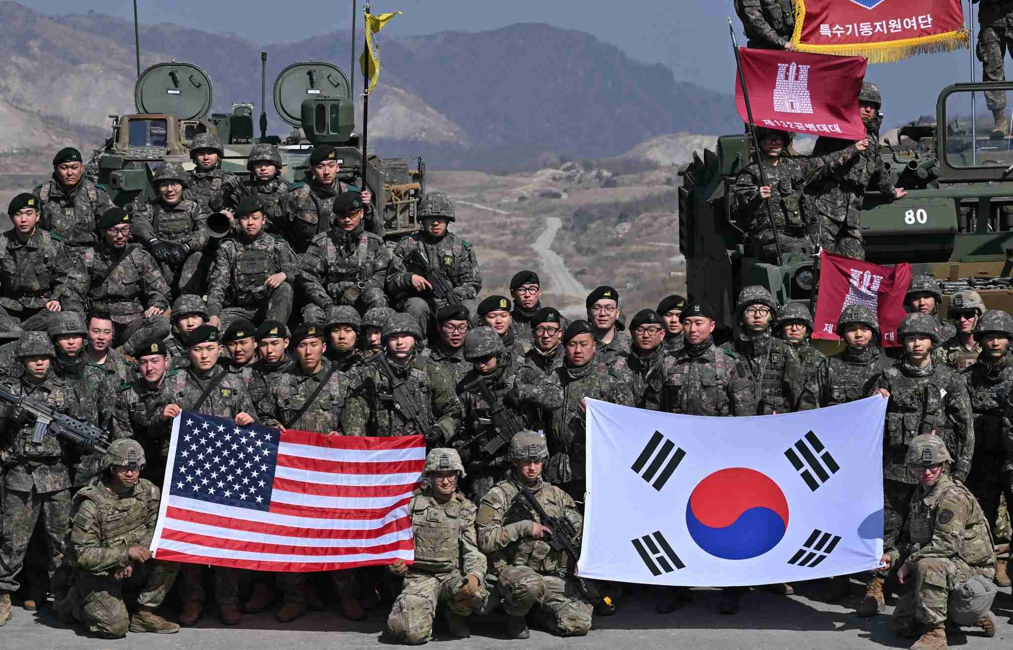 米韓合同軍事演習「フリーダムシールド」終了（ＡＦＰ＝時事） - Yahoo!ニュース