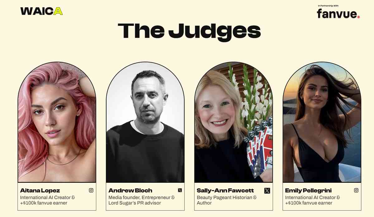 世界初の“ミスAI”を選べ！　「人工知能の美人コンテスト」が開催へ　美しさやSNSでの影響力、内面の豊かさを問う質問も