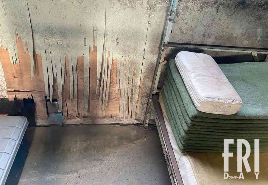 壁はボロボロ、ベッドは寝ると体が痒くなる…陸上自衛隊「不潔すぎる訓練宿舎」衝撃写真