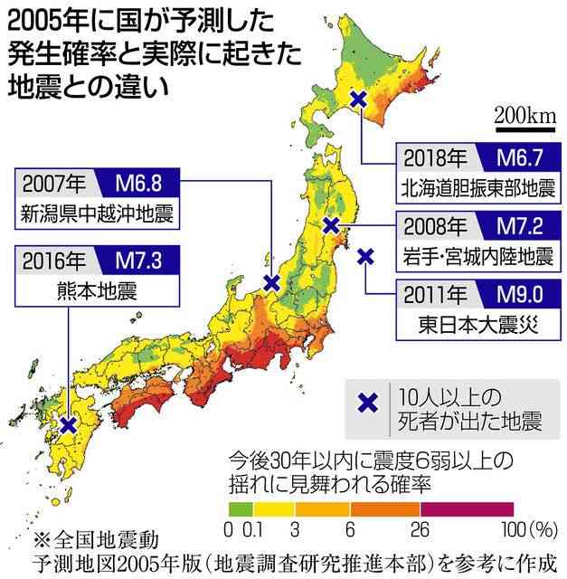 南海トラフ揺らぐ８０％　（６）不確かな確率、ひずみ生む　小沢慧一（東京社会部）：中日新聞Web