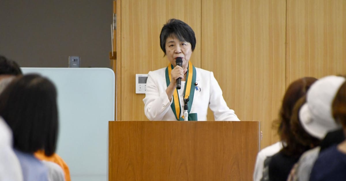 「うまずして何が女性か」　上川陽子外相、静岡県知事選応援 - 日本経済新聞
