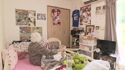 元気の秘訣は「推し活」　大谷翔平にゾッコンの100歳おばあちゃん「すべてが好き」　部屋にはグッズがずらり