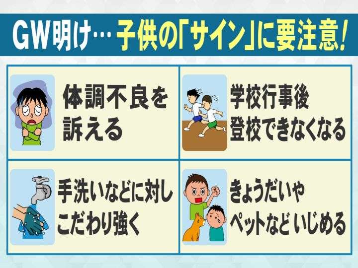 子供の心境は「ジェットコースターのよう」GW明けに増える不登校の相談 子供に“待った”かけるタイミングは