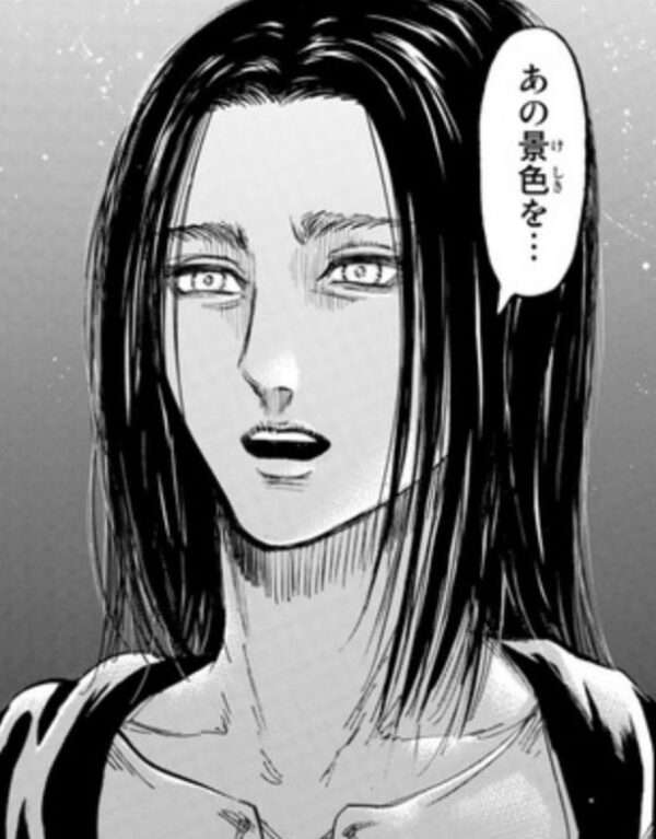 髪を下ろしてる2次元キャラ