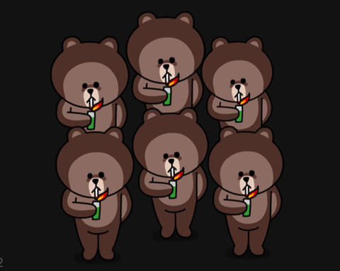 LINEスタンプを「重ねて貼れる」新機能登場→やっぱり“コラージュ作品”が続々集結　ネット大盛り上がり