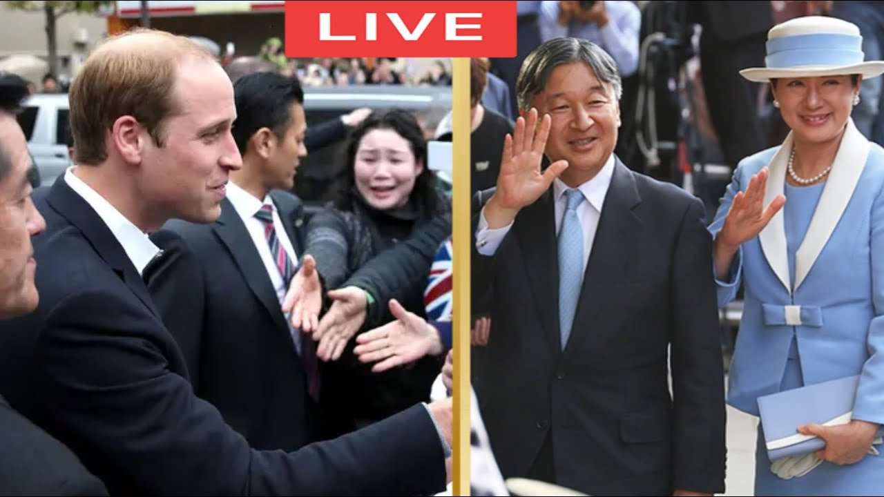 ?LIVE: Prince William, The Royals Welcomes Japanese Emperor in London - YouTube