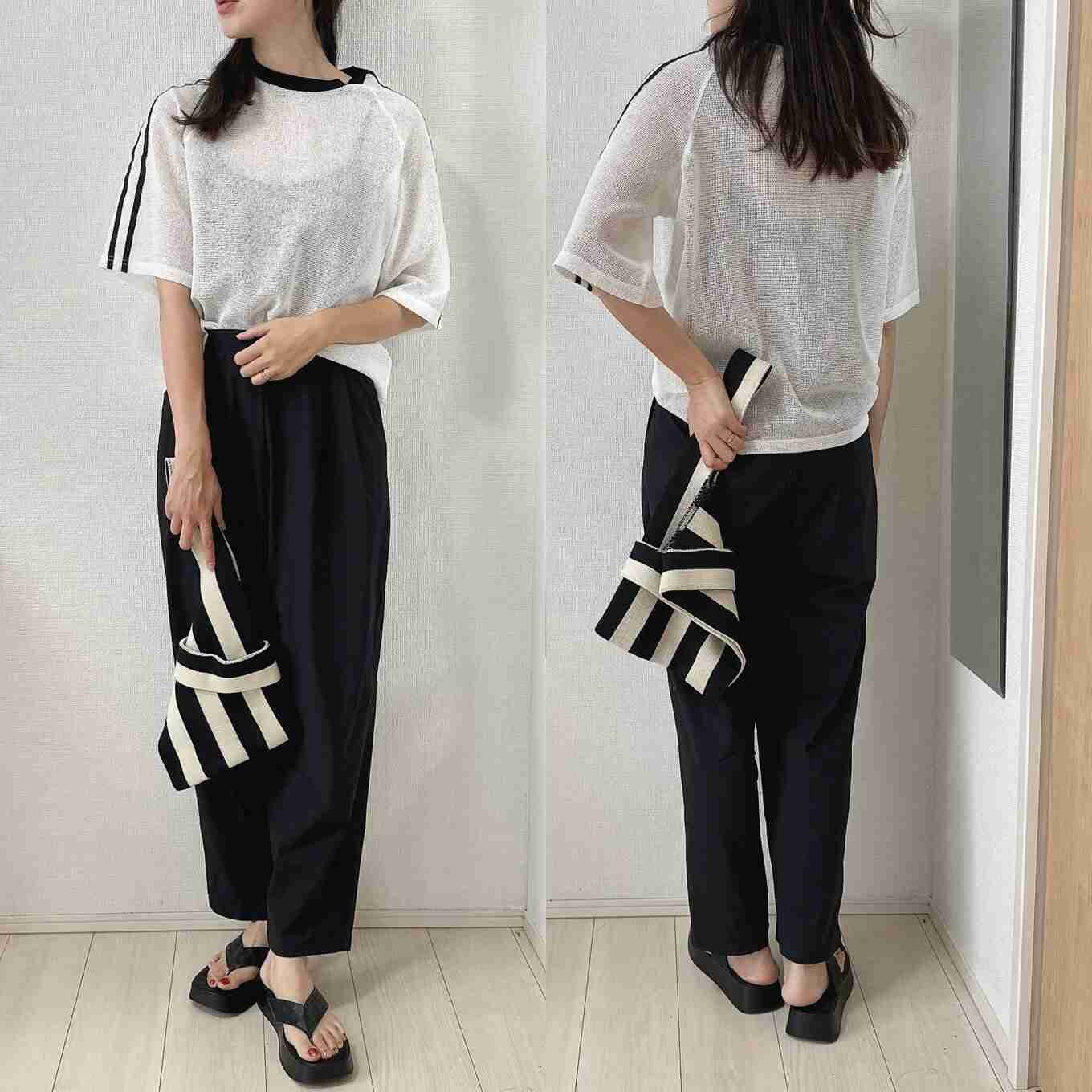 アラフォーはユニクロ2990円「エアリズムパンツ」があればいい。1週間分7コーデを公開