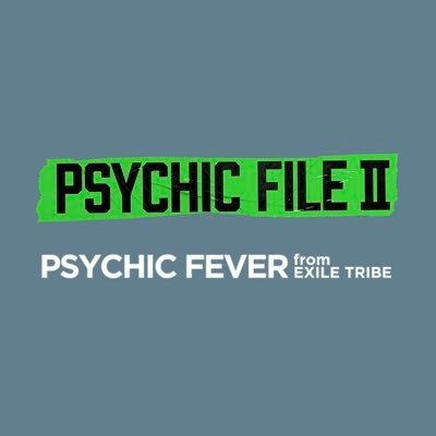 PSYCHIC FEVER on Twitter: 