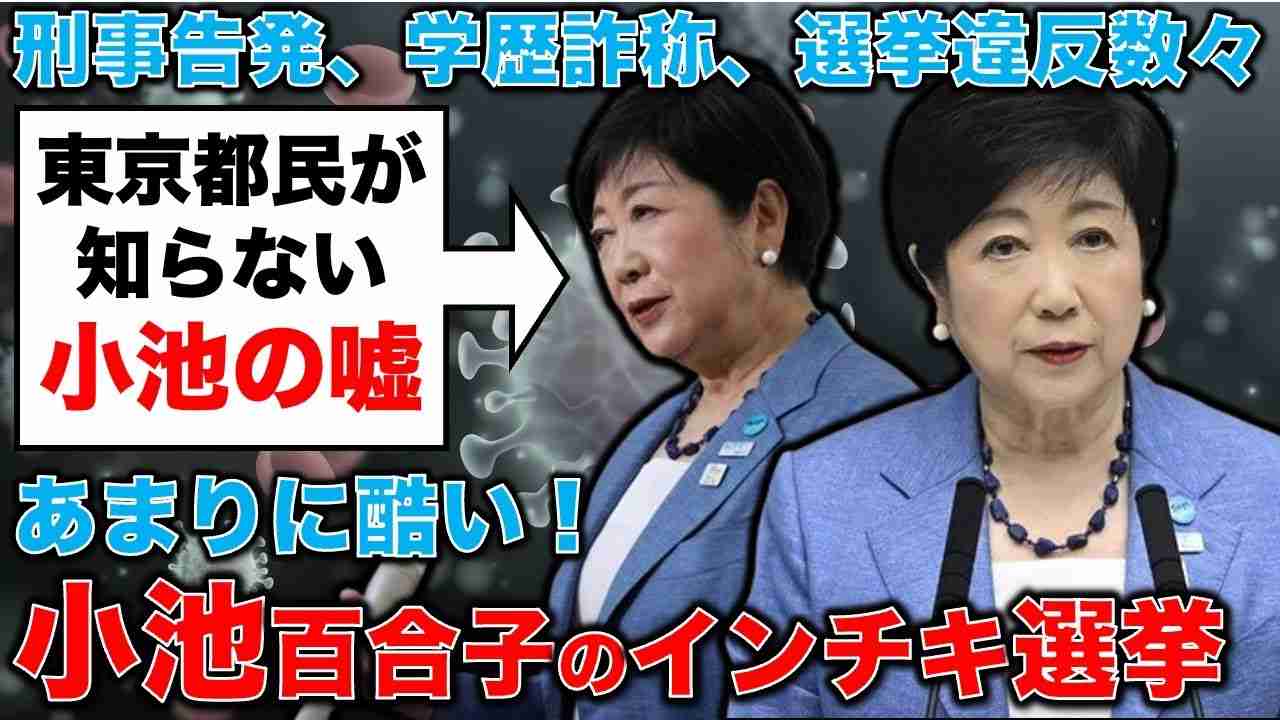 【小池百合子、おちろ！】学歴詐称・刑事告発＆地位利用・自作自演首長への出馬要請強制。選挙違反の個別訪問。ありとあらゆるインチキの集合体！安冨歩東京大学名誉教授。一月万冊 - YouTube