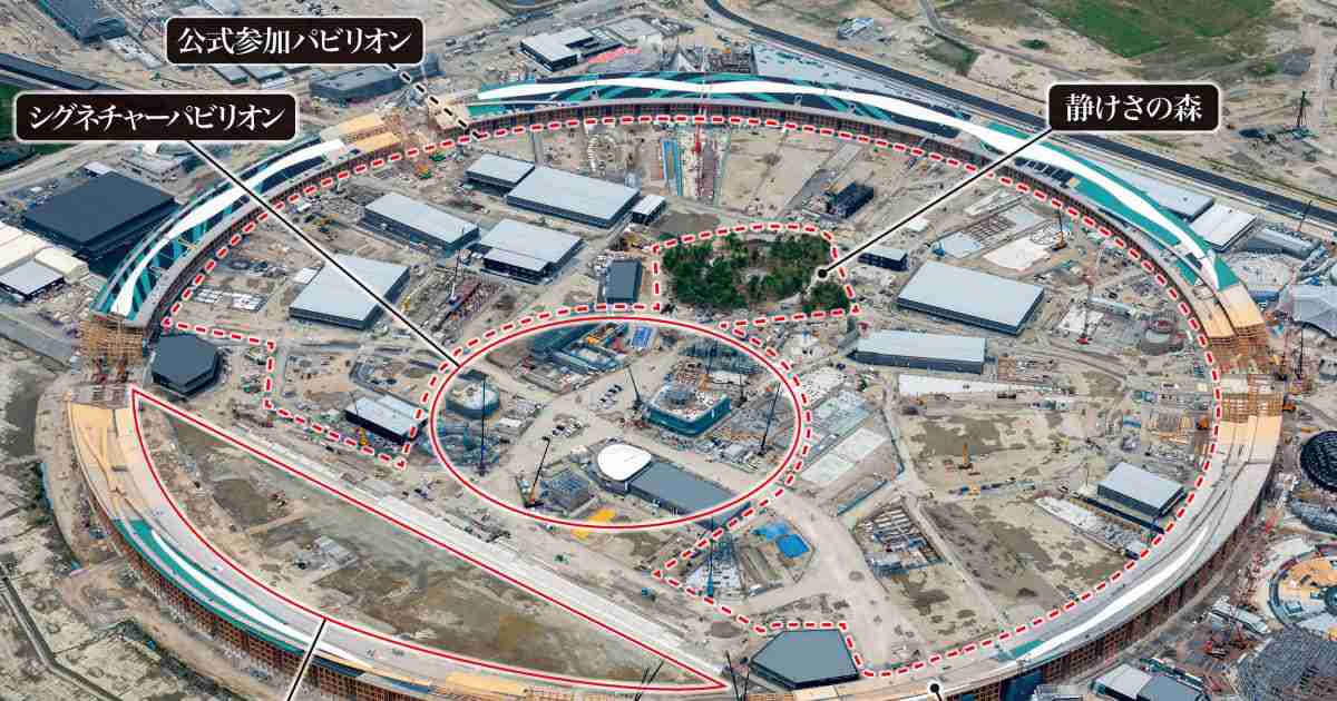 大阪万博予定地を空撮してわかった不都合な真実「 このままじゃ間に合わない！」