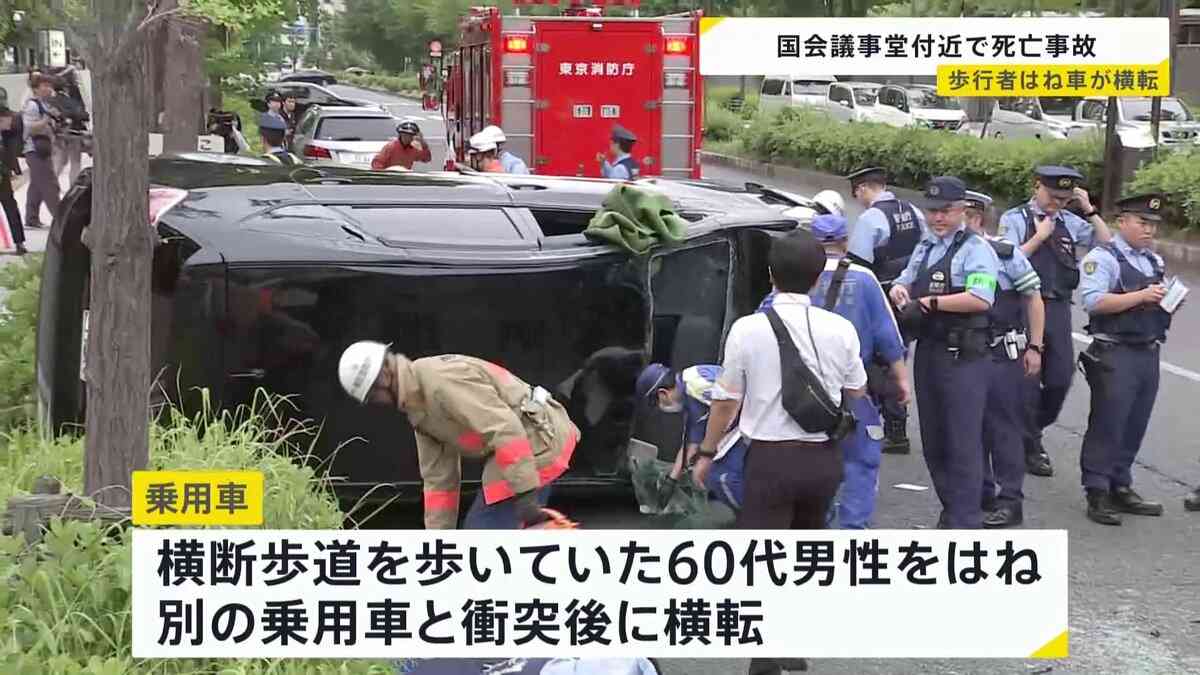 国会議事堂付近で乗用車が男性ひき逃げ 60代男性死亡 50代の運転手の男を現行犯逮捕 | ガールズちゃんねる - Girls Channel