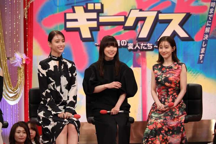 松岡茉優、俳優仲間の〝祝結婚〟拍手にテレ照れ　フジ系7月期連ドラ合同イベント