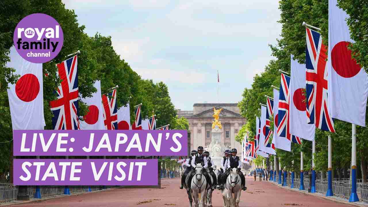 LIVE: Emperor and Empress of Japan Begin State Visit - YouTube