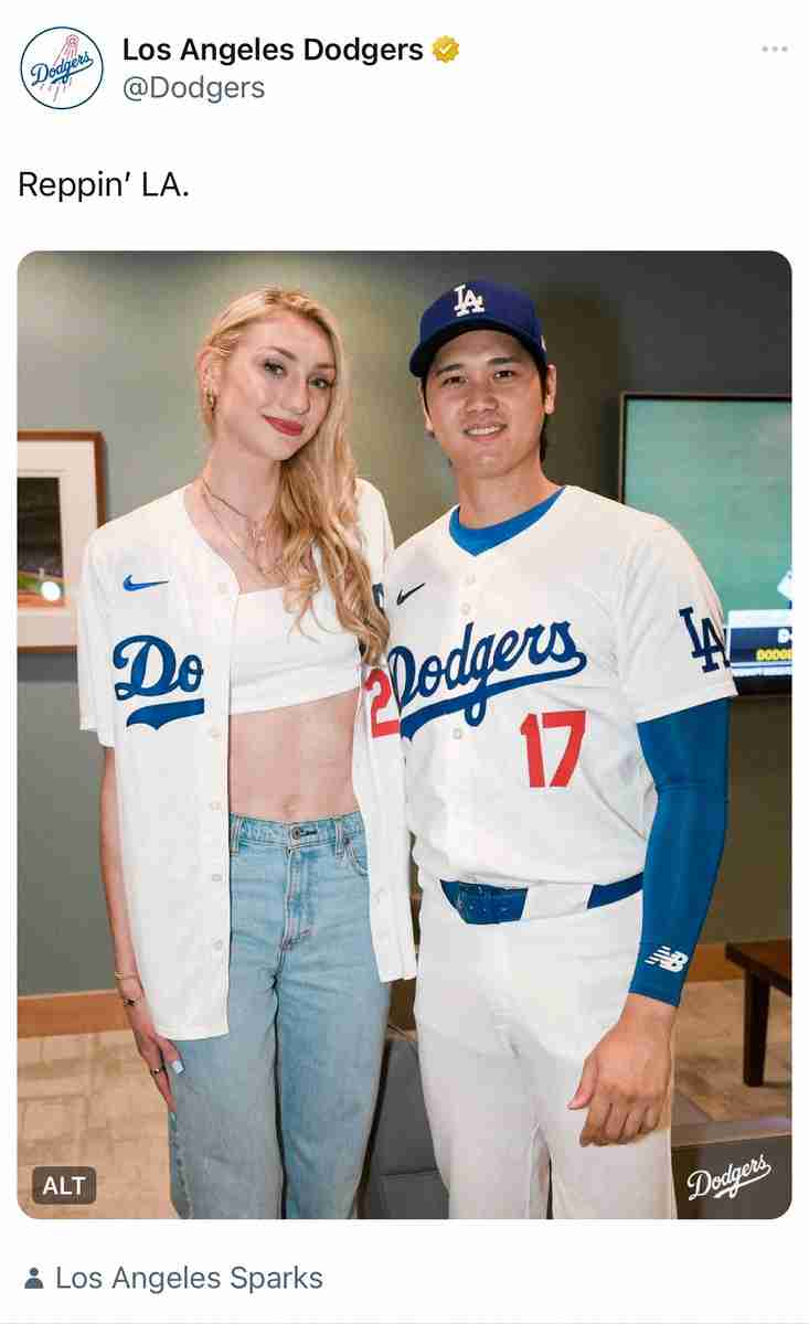 大谷翔平との2ショット話題の美人バスケ選手が左膝前十字じん帯を断裂　パリ五輪欠場へ（スポニチアネックス） - Yahoo!ニュース