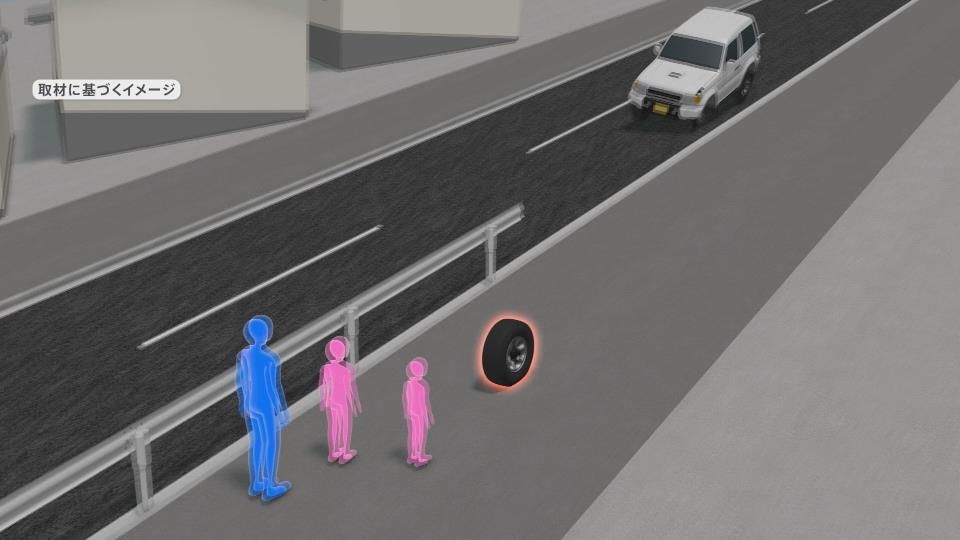 走行中の軽乗用車から外れたタイヤ直撃、４歳の女児は今も意識が戻らないままなのに…不正改造などで逮捕、車を所有の男「点検は任せていた」運転の男「改造は言われてやった」など自分の“責任逃れ”の旨の供述