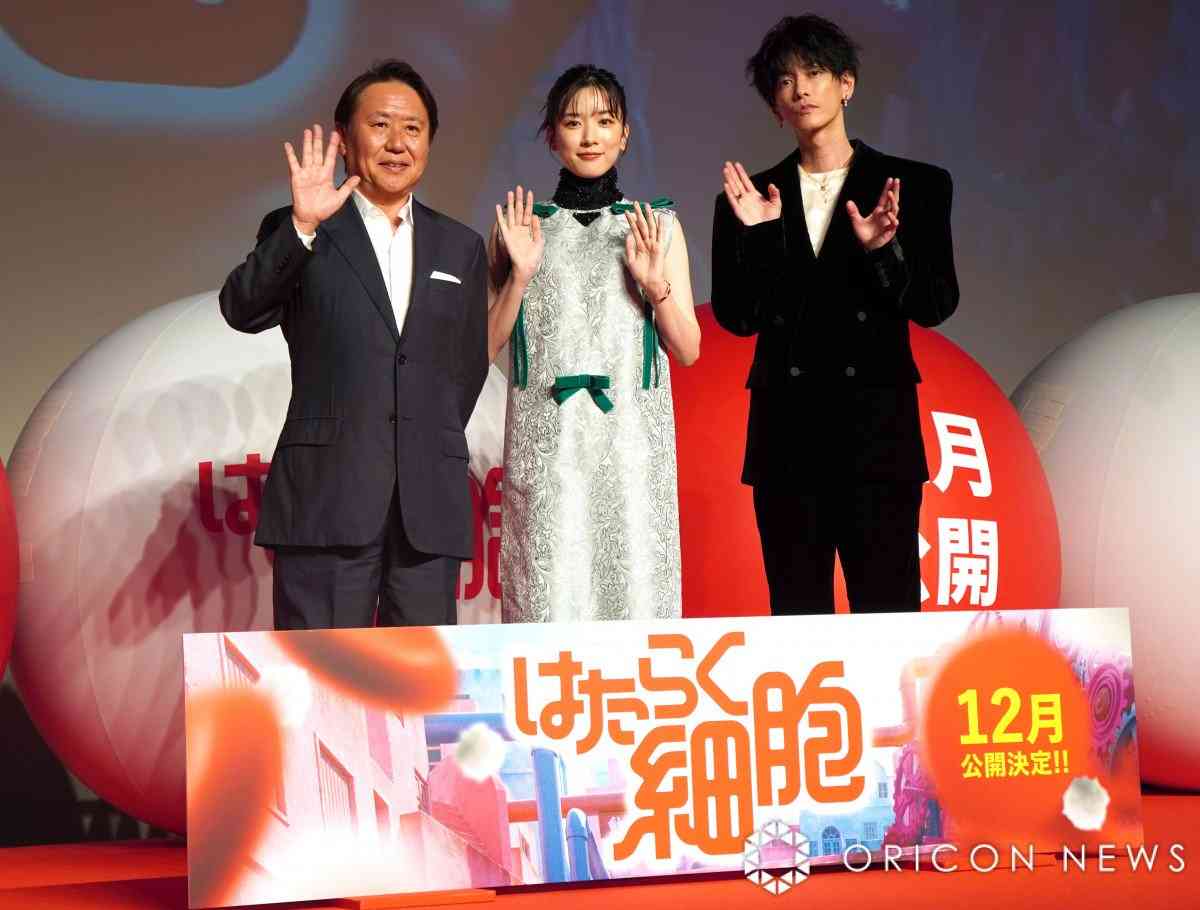 画像・写真 | 永野芽郁“赤血球”＆佐藤健“白血球”、映画『はたらく細胞』でW主演「集大成です！」  6枚目 | ORICON NEWS