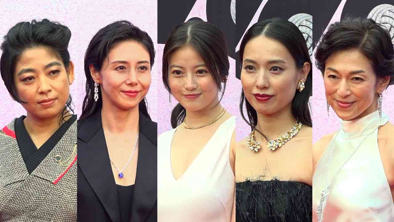 今田美桜、戸田恵梨香、松嶋菜々子ら華やかなドレス姿で「カルティエ展」オープニングイベントに登場　「カルティエと日本　半世紀の歩み『結 MUSUBI』展」オープニングイベント - YouTube