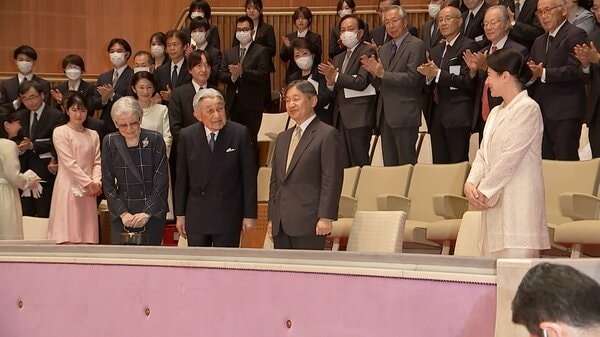 【速報】上皇ご夫妻の90歳を祝う音楽会に両陛下と愛子さまら出席　去年11月以来のご一家揃っての行事｜FNNプライムオンライン