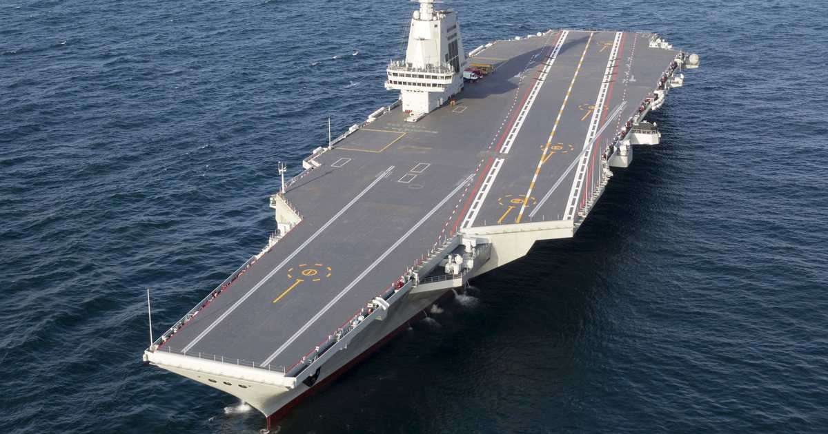 中国、３隻目の新型空母「福建」を試験航行か　初の自主設計　香港紙報道 - 産経ニュース