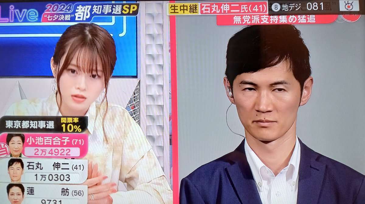 慶大卒元乃木坂46・山崎怜奈、石丸伸二氏と選挙特番ガチバトル後「あ－怖かった」投稿に同情の声相次ぐ