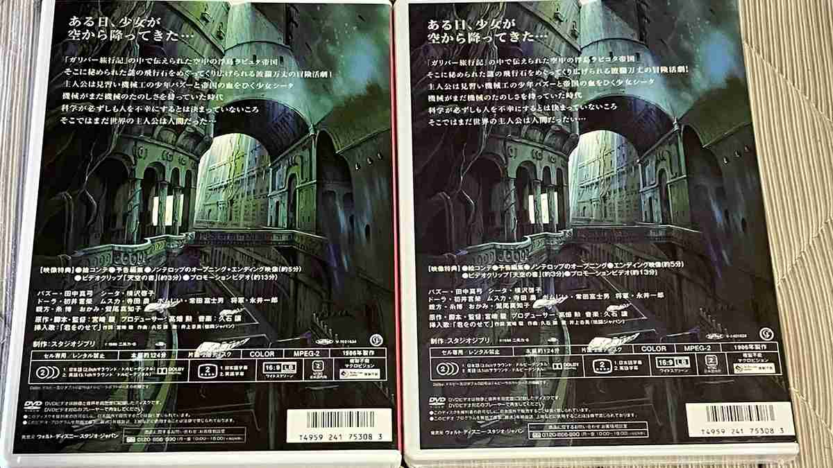 「ラピコタ帝国」「人間だったい」　“ラピュタ”のDVDを買ったと思ったら…　とんでもない“ニセモノ”が話題 「笑うw」「逆に見てみたい」