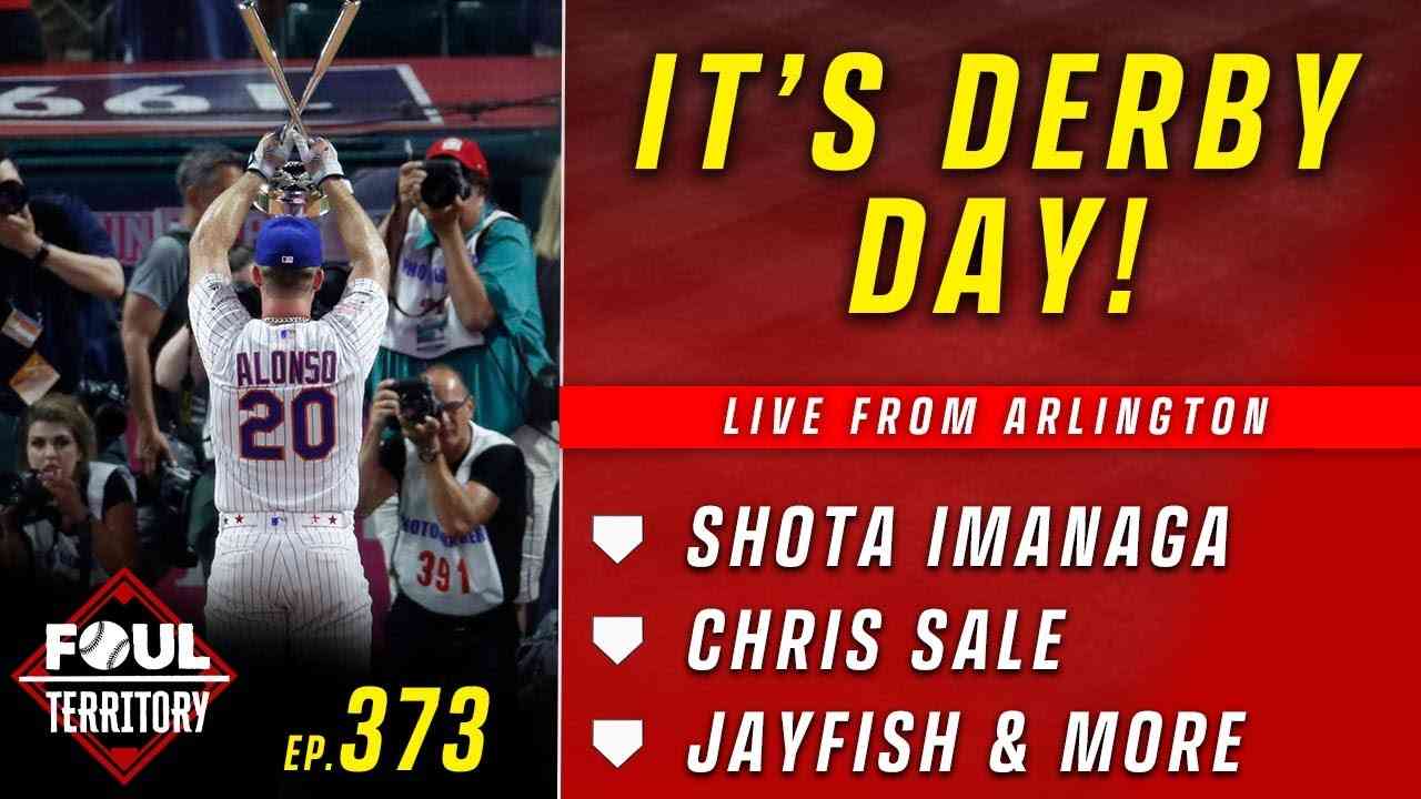 Shota Imanaga, Chris Sale, Tanner Scott & JayFish join; Home Run Derby Day! | Foul Territory - YouTube