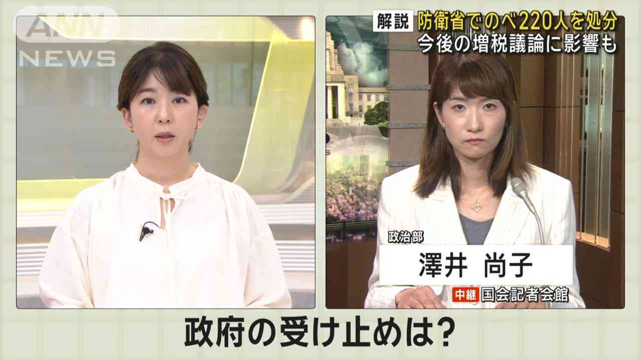 防衛省　陸海空トップ含む220人一斉処分　特定秘密不適切運用・パワハラなどで（テレビ朝日系（ANN）） - Yahoo!ニュース
