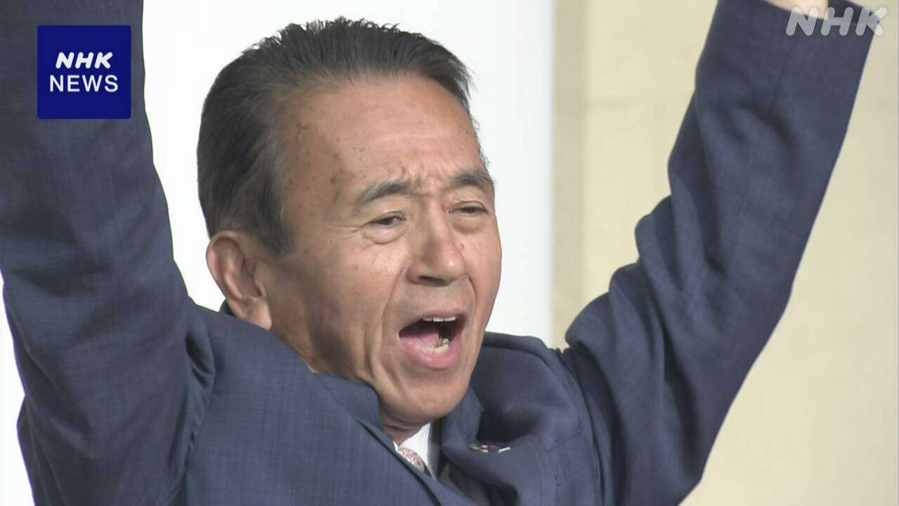 静岡県知事選挙2024 元浜松市長の鈴木康友氏が初当選 立民・国民推薦 | NHK | 選挙