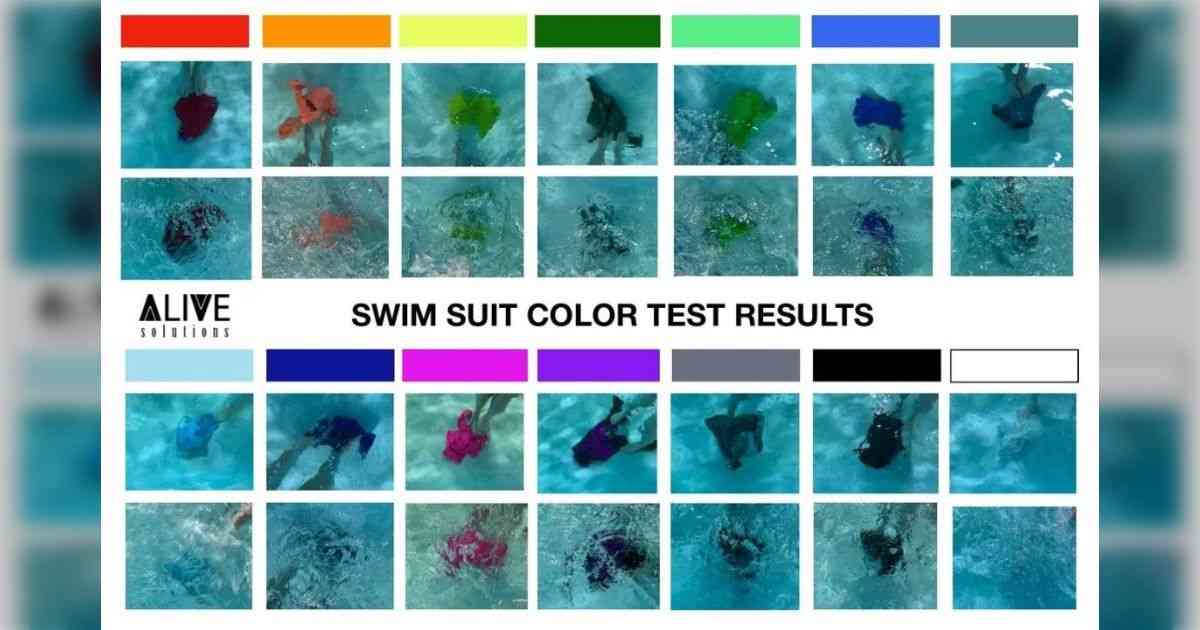 子どもの水着の色で発見救命までの時間が変わり、特に青色は発見が遅れるので購入を避けるように…という啓発「ネオンカラーがベスト」 - Togetter [トゥギャッター]