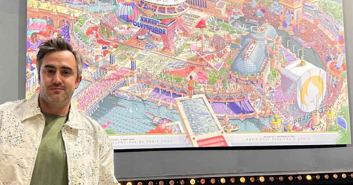 ウーゴ・ガットーニによるパリ2024アイコニック・ポスターの創作の背景