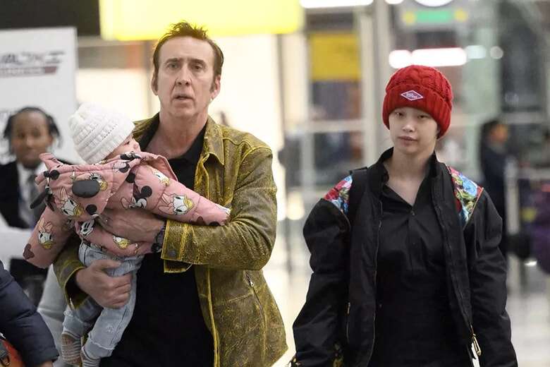 ニコラス・ケイジ、日本人妻とラブラブ！新作映画のプレミアにも手つなぎ登場