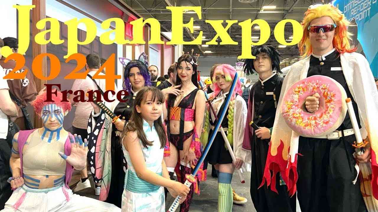 Japan Expo 2024 in France ヨーロッパ最大ジャパンエキスポ /コスプレの祭典Cosplay/鬼滅の刃DemonSlayerワンピース/ハイキュー/ブルーロック/愛される日本文化 - YouTube
