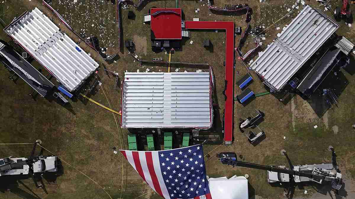 Trump shooter used a DRONE to scope out rally grounds just HOURS before ex-president
