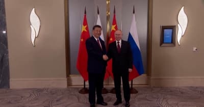 プーチン大統領が習近平国家主席と首脳会談「ロシアと中国の関係は歴史上最高」欧米への対抗姿勢示す ｜ FNNプライムオンライン