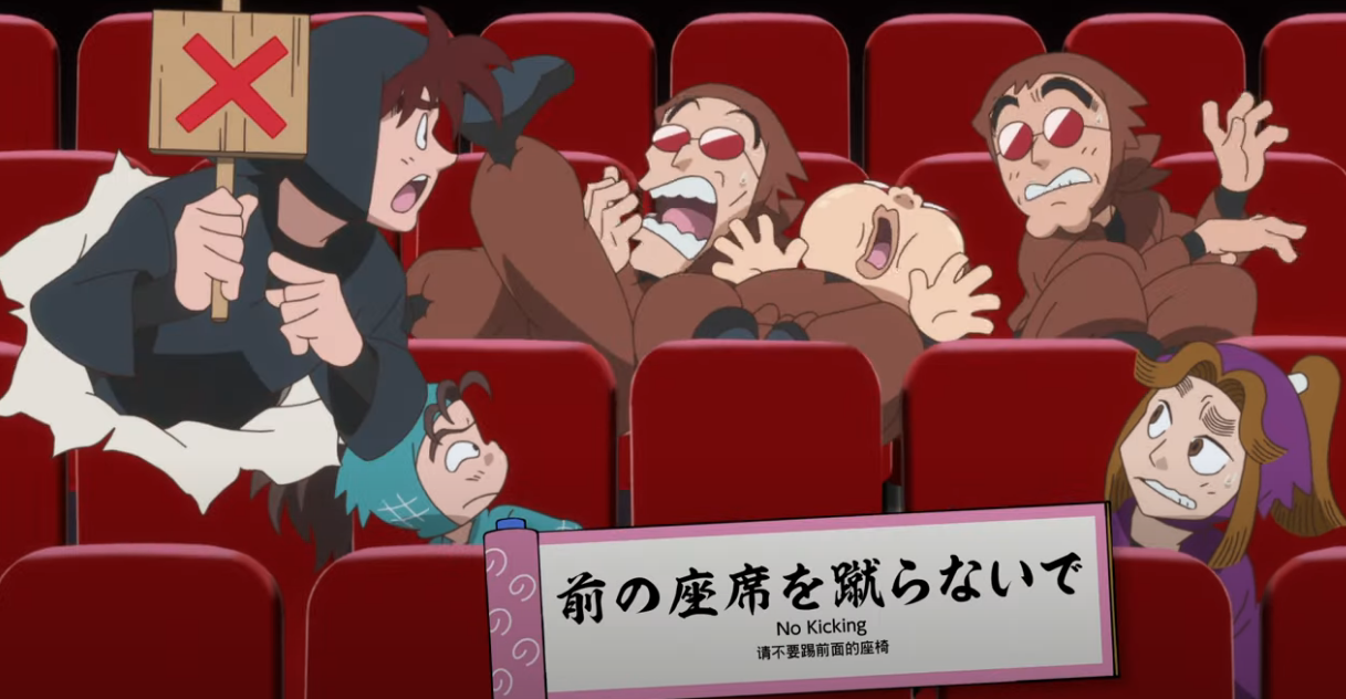 『忍たま乱太郎』土井先生の劇場マナー映像上映へ 携帯操作するヘムヘムたちを注意